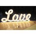 Romantic LED Front Lit Bulb Letter Sign-Love for Wedding